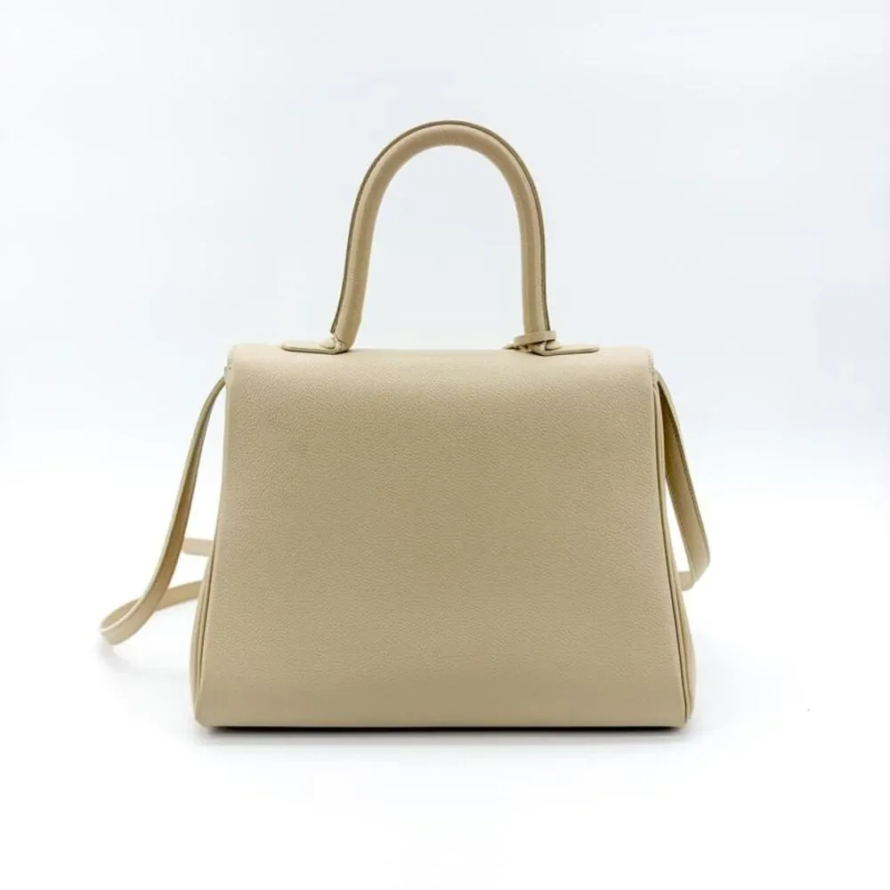Delvaux Brillant MM Rodeo Calf Beige Gold Hardware